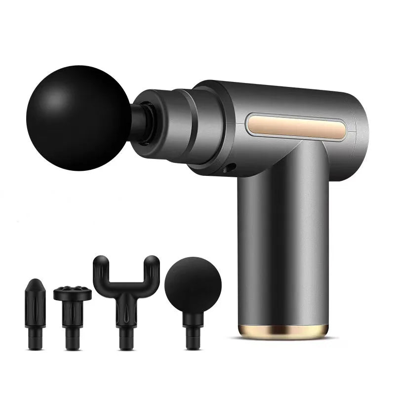 Upgraded Portable Massage Gun - Deep Tissue Muscle Relief, USB Rechargeable Battery, Ideal For Back & Neck,Gift For Everyone