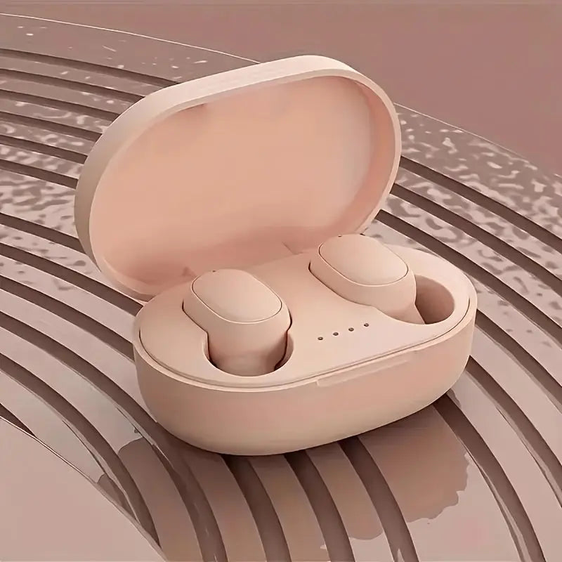 Giceck TWS Wireless Earbuds - Compact In-Ear Mini Headphones with Charging Case, Pink & Blue, Portable Design, Ideal for Sports & Gifts, USB-C, 150mAh Battery, Isolation Mode, Lightweight Plastic Design Best Products Online