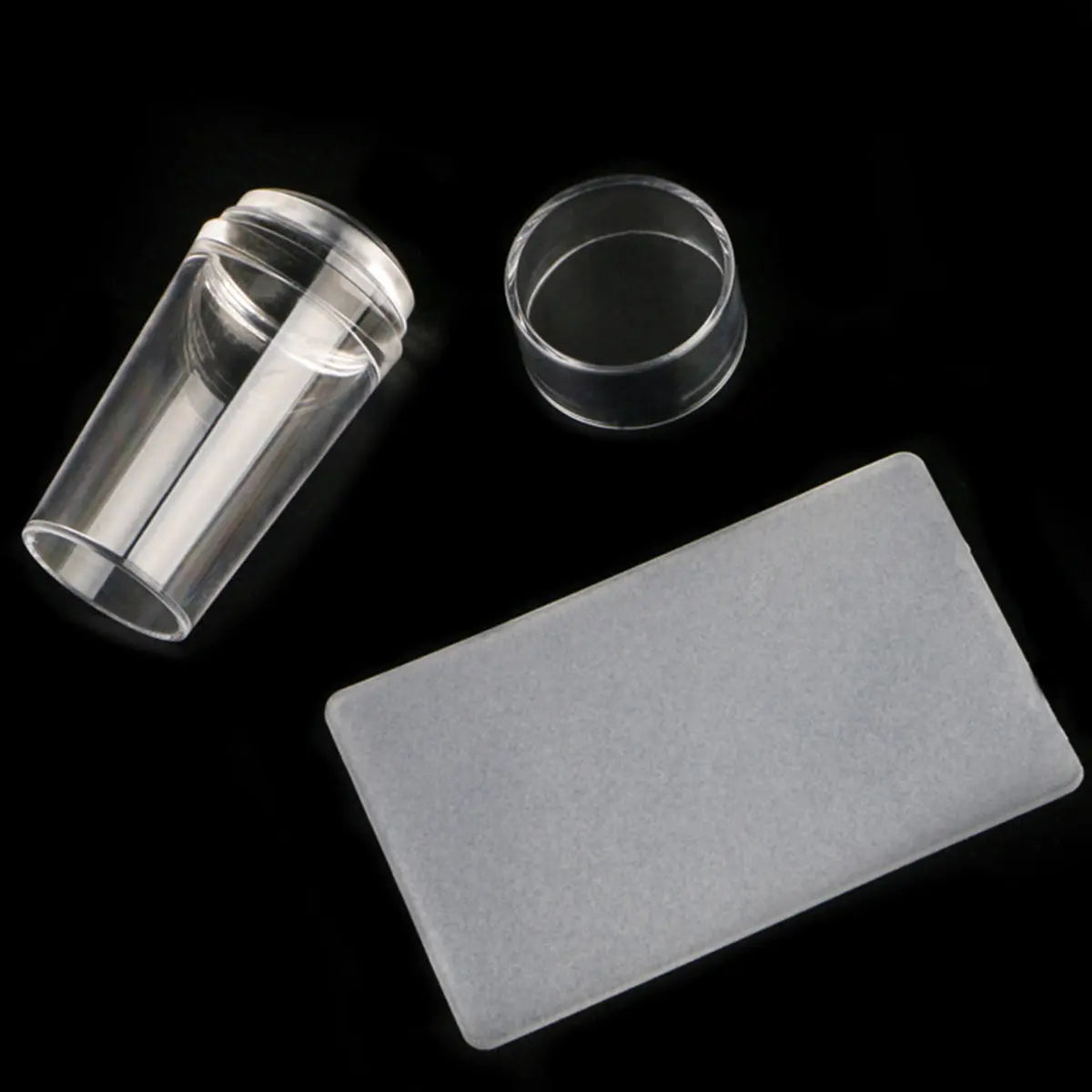 Fast and Easy French Tip Nail Art with Clear Silicone Stamper and Scraper Best Products Online