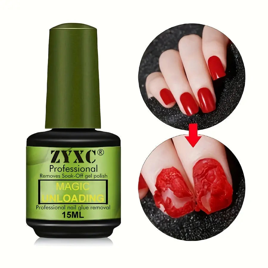 15ml Magic Soak-Off Quick Nail Glue Remover, Nail Polish Remover For Gel Nails Polish Best Products Online