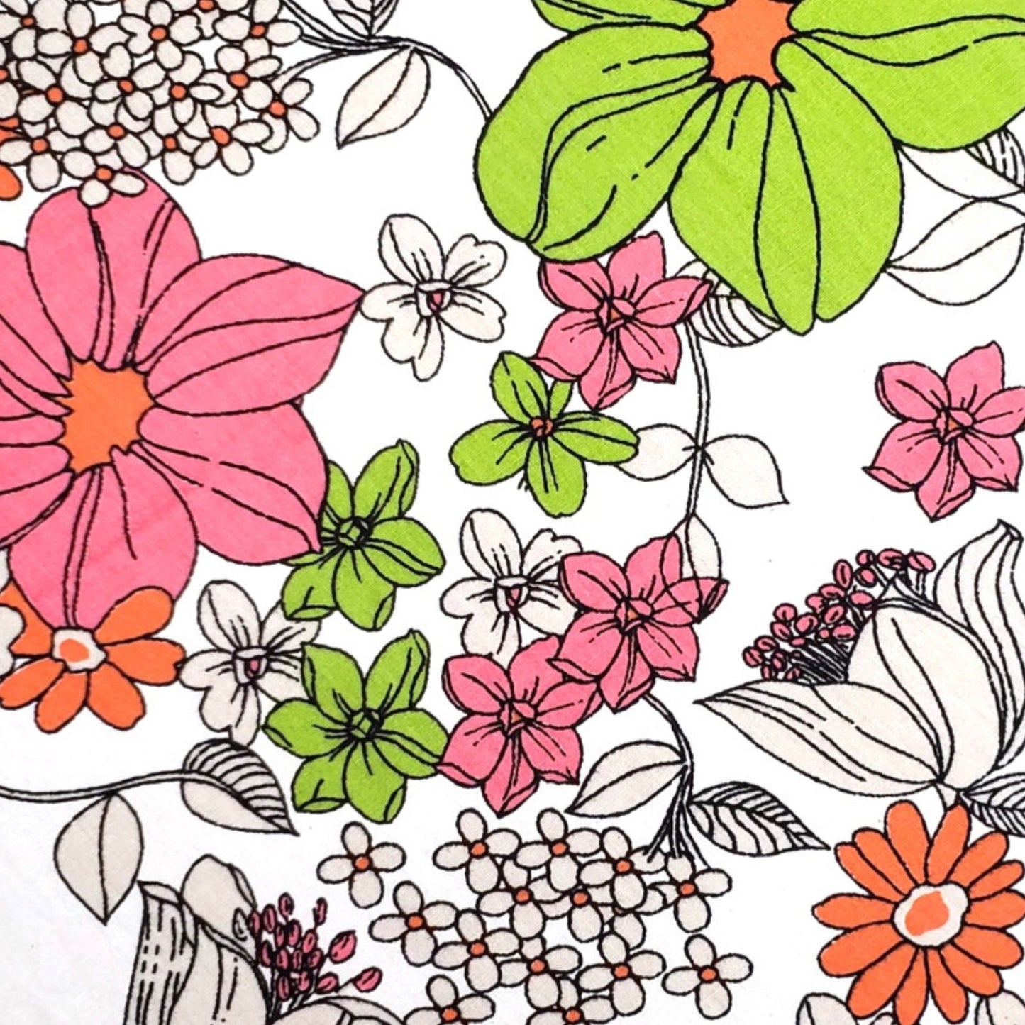 Charlo's Set of 4 Round Placemats Covers Nina's Gardens 14 Dia inch-2