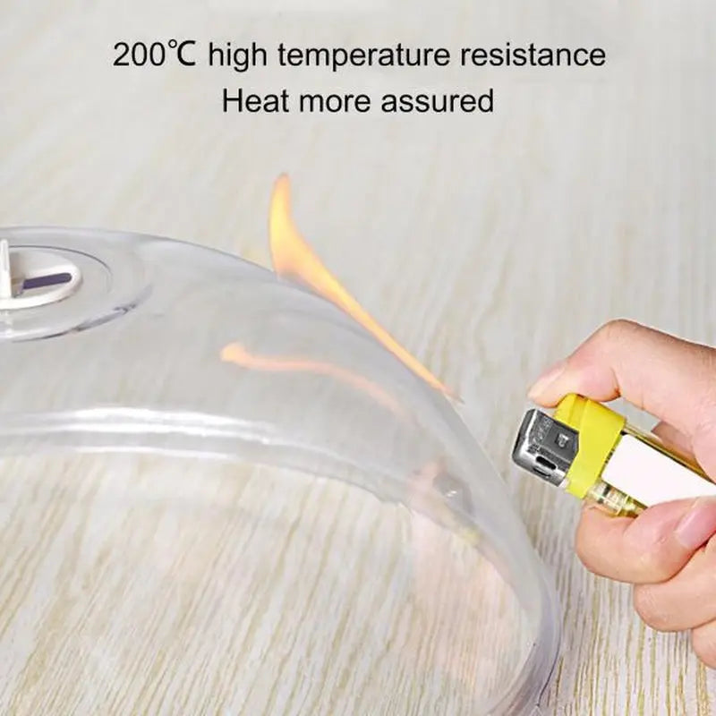 1pc Food Cover, Microwave Oven Heating Cover, Screen Protector For Food For Hot Dishes, Oil Proof Splash Proof Cover, Fresh-keeping Cover, Kitchen Supplies Best Products Online