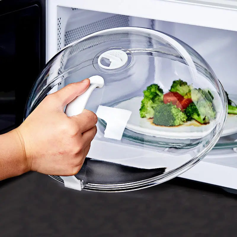 1pc Food Cover, Microwave Oven Heating Cover, Screen Protector For Food For Hot Dishes, Oil Proof Splash Proof Cover, Fresh-keeping Cover, Kitchen Supplies Best Products Online