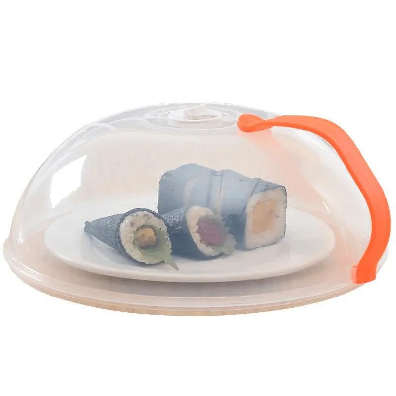 1pc Microwave Splash Cover Transparent Transparent Microwave Oven Food Cover Anti Sputtering Anti-oil Cover Reusable Airtight Food Cover Kitchen Heat Resistant Lid Best Products Online