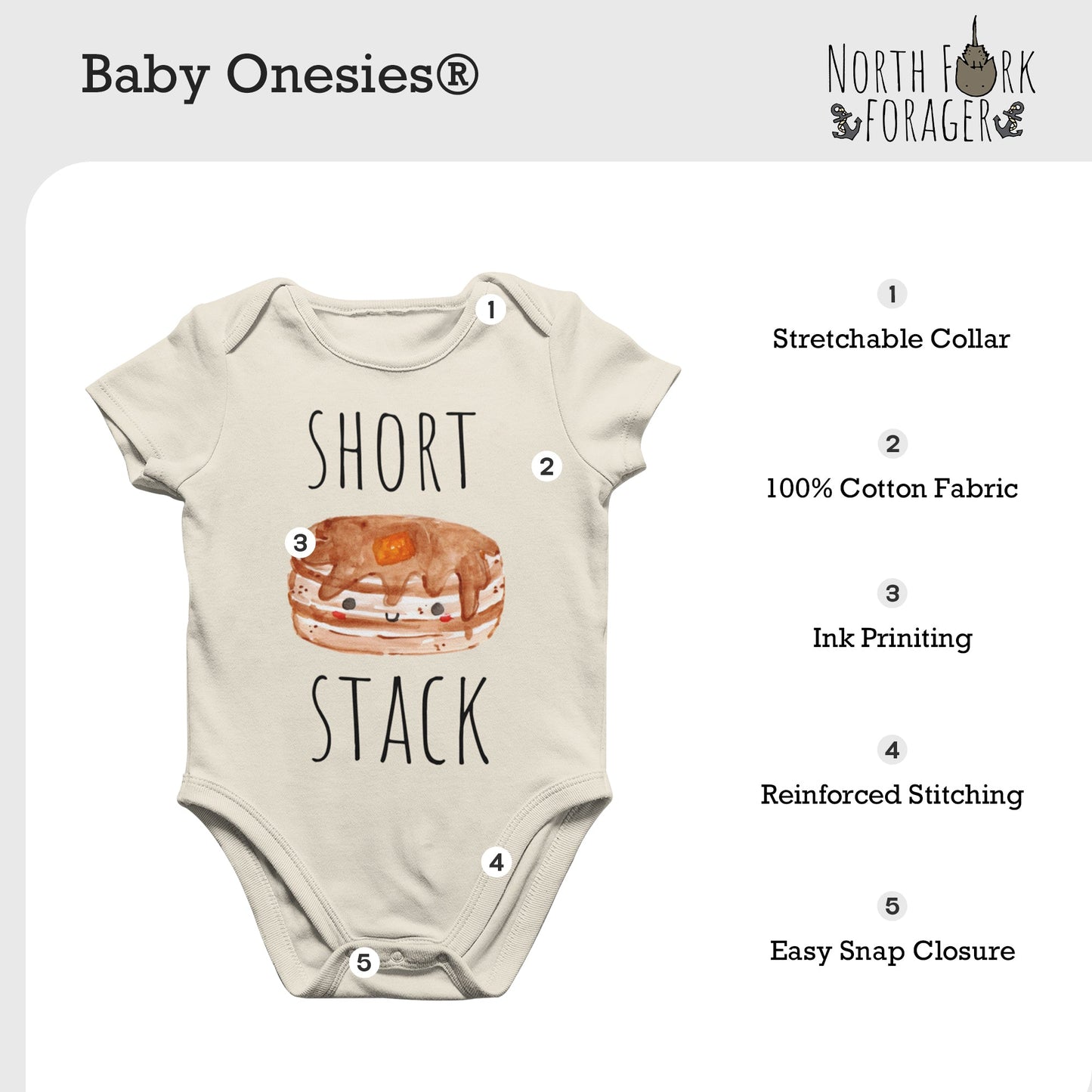 Construction Dump - Baby Boy Girl Clothes Infant Bodysuit Funny Cute