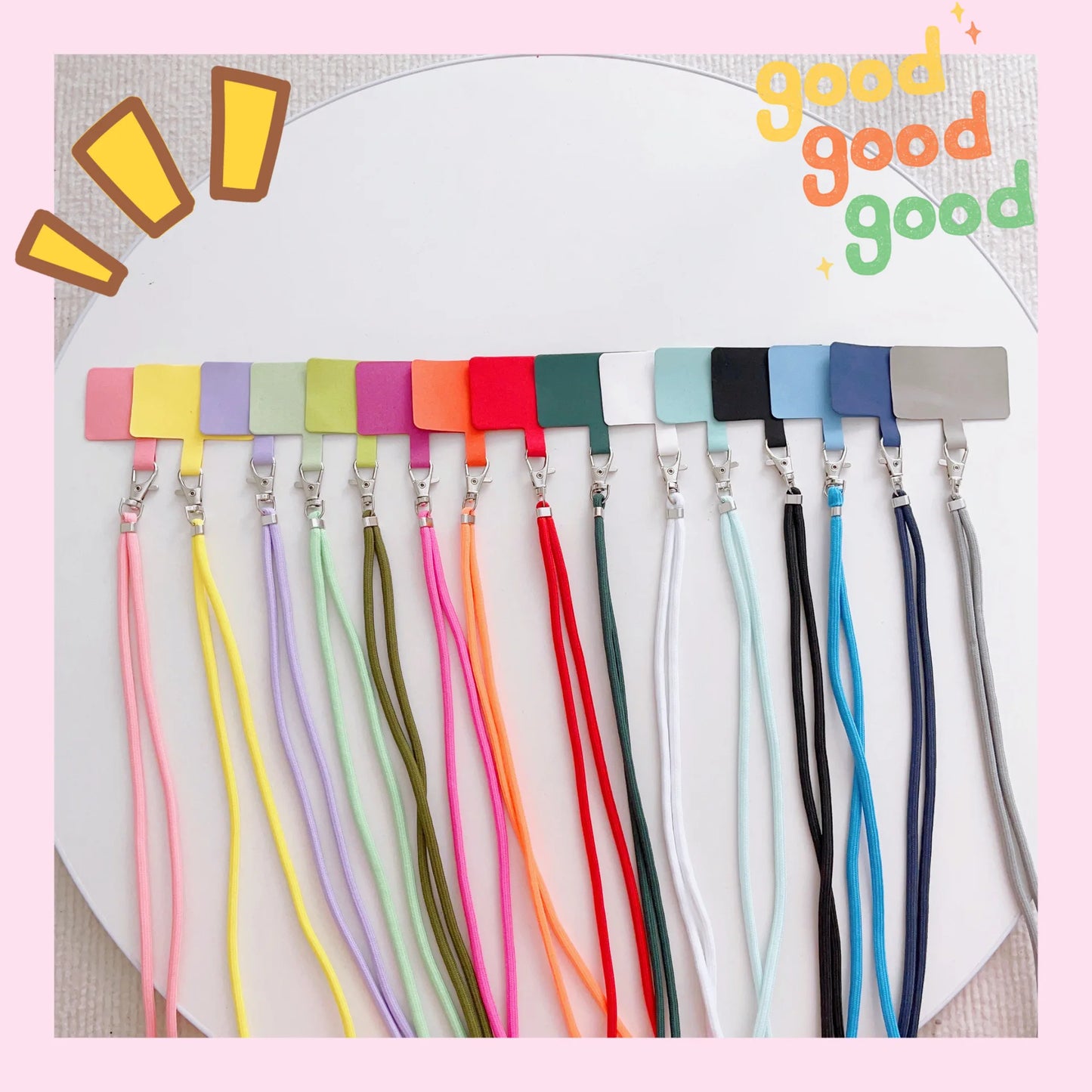 IFYOUOO Phone Lanyard Adjustable Detachable Cord Lanyard Strap For Mobile Phone Chain Accessories Rope Neck Straps Universal