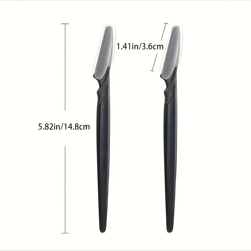 3-24pcs Eyebrow Razor Shaper Set, Facial Hair Remover Trimmer Grooming Kit for Women And Men, Stainless Steel, Non-Electric, No Battery Needed, with Various Colors for Versatility Best Products Online