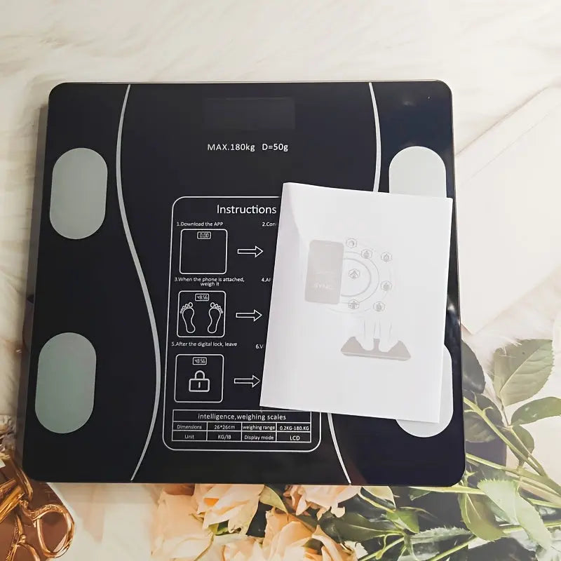 UAEIUI Smart Digital Bathroom Scale, Battery-Powered, Wireless, Non-Rechargeable, with Body Fat Monitoring for Home Use, for Women, Men Best Products Online