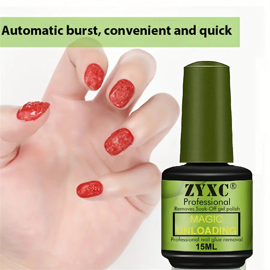 15ml Magic Soak-Off Quick Nail Glue Remover, Nail Polish Remover For Gel Nails Polish Best Products Online