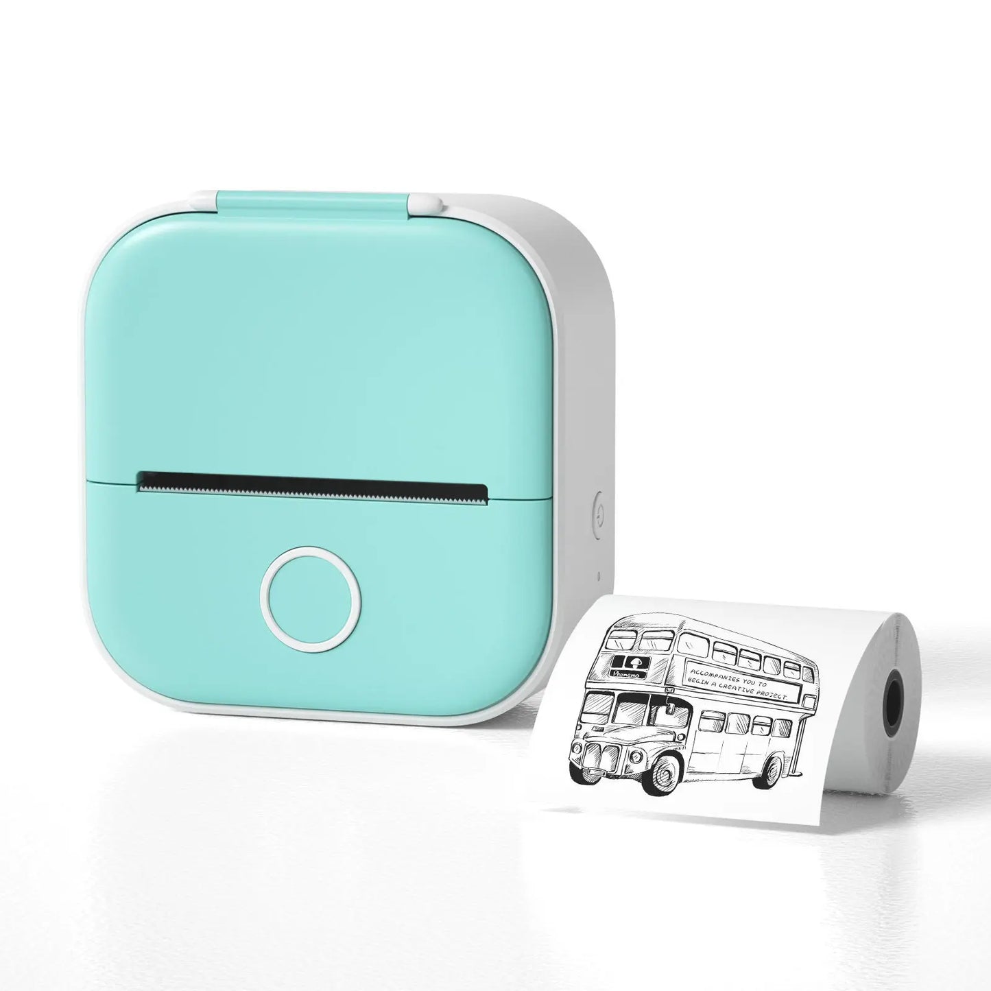 Portable Mini Thermal Label Printer Home Photo Printer Student Wrong Question Printer Bluetooth-compatible Mini Label Printer Price Tag Wholesale Best Products Online