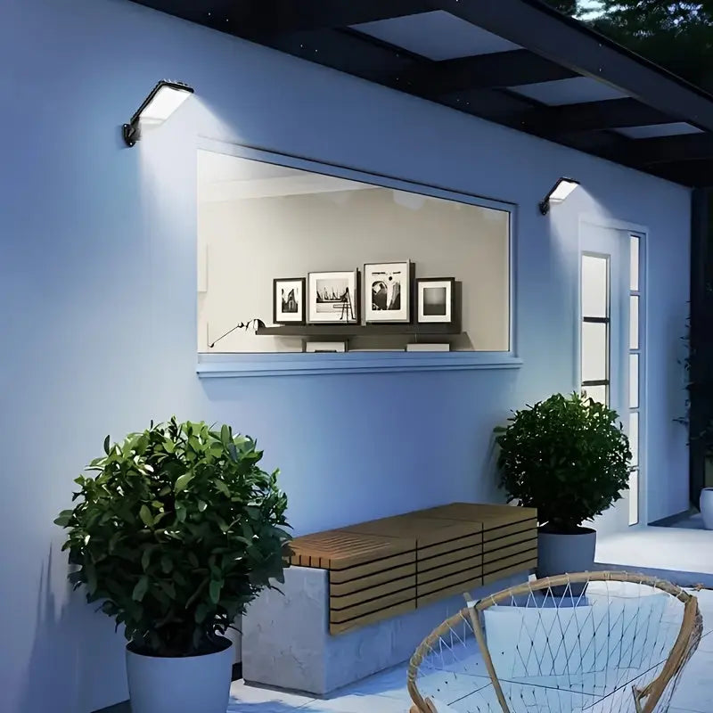 1/2/4pcs Outdoor Solar Street Light, LED Wall Lamp with Remote Control, Garden Light, Human Body Induction Wall Light Best Products Online