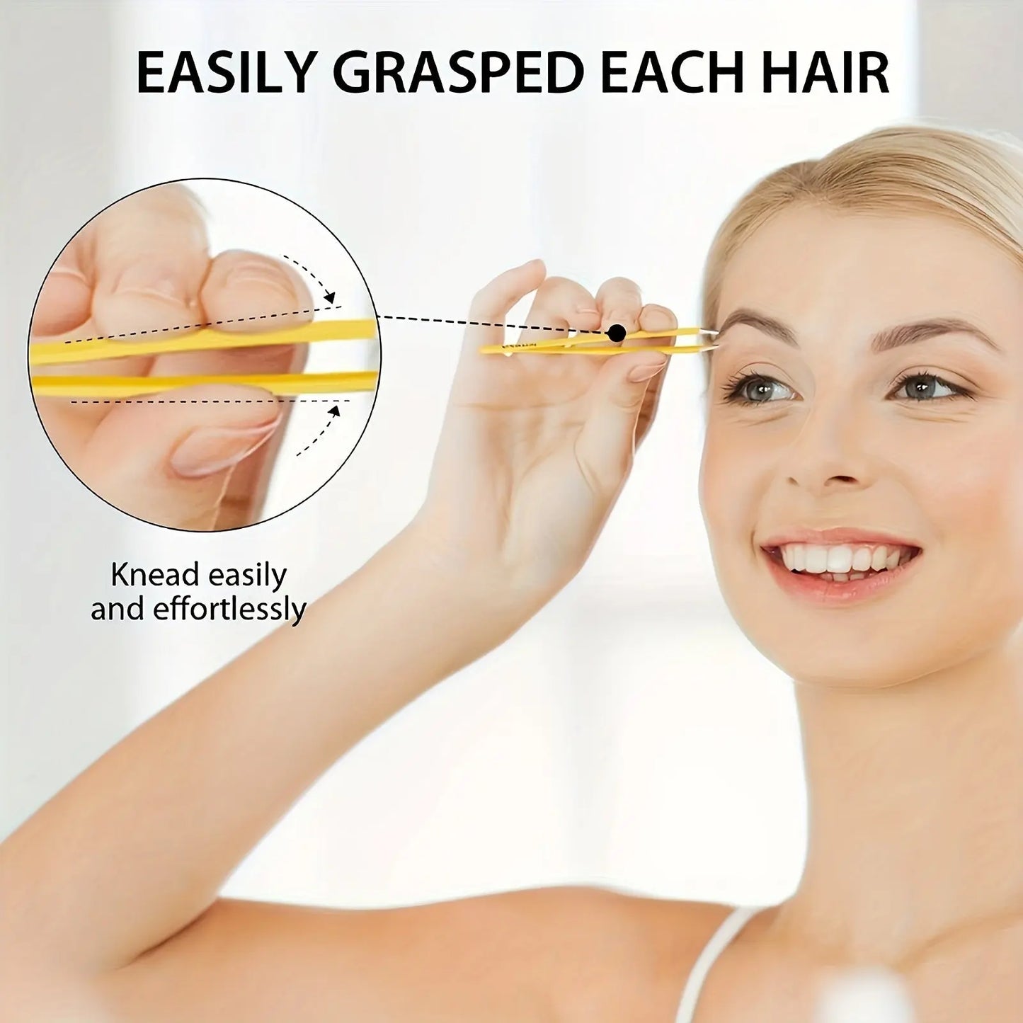 1pcs/4pcs Tweezers For Eyebrows, Slant Tip/ Angled Tip Eyebrow Tweezers, Precision For Eyebrows Facial Hair, Ingrown Hair Best Products Online