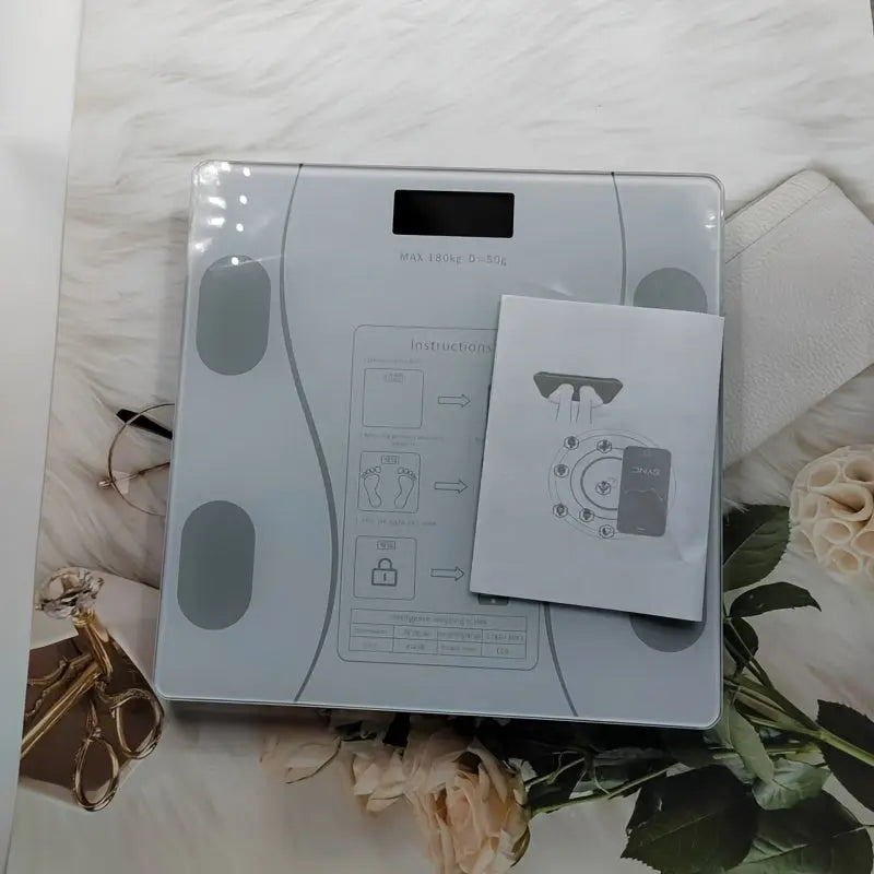 UAEIUI Smart Digital Bathroom Scale, Battery-Powered, Wireless, Non-Rechargeable, with Body Fat Monitoring for Home Use, for Women, Men Best Products Online
