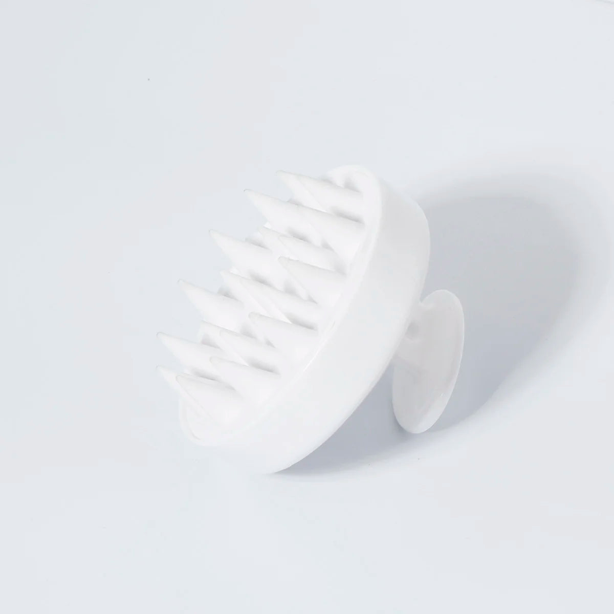 Silicone Shampoo Scalp Hair Massager Head Body Scalp Massage Brush Scalp Massage Brush Comb Magic Handle Brush Spa Massage Brush