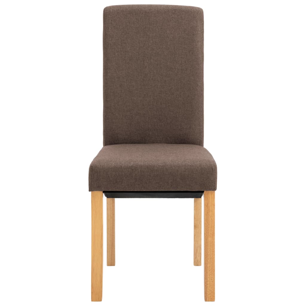 vidaXL Dining Chairs Accent Upholstered Side Chair with Wood Frame Fabric-0