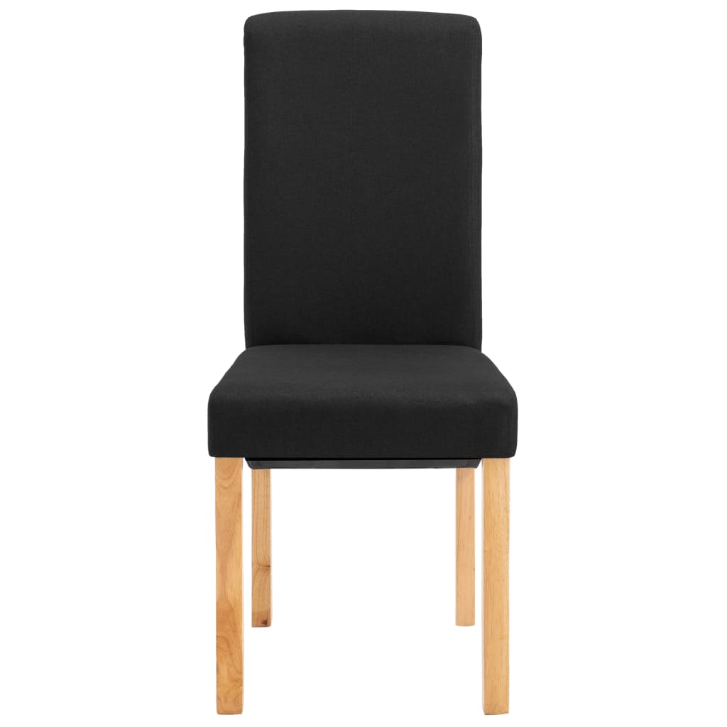 vidaXL Dining Chairs Accent Upholstered Side Chair with Wood Frame Fabric-2