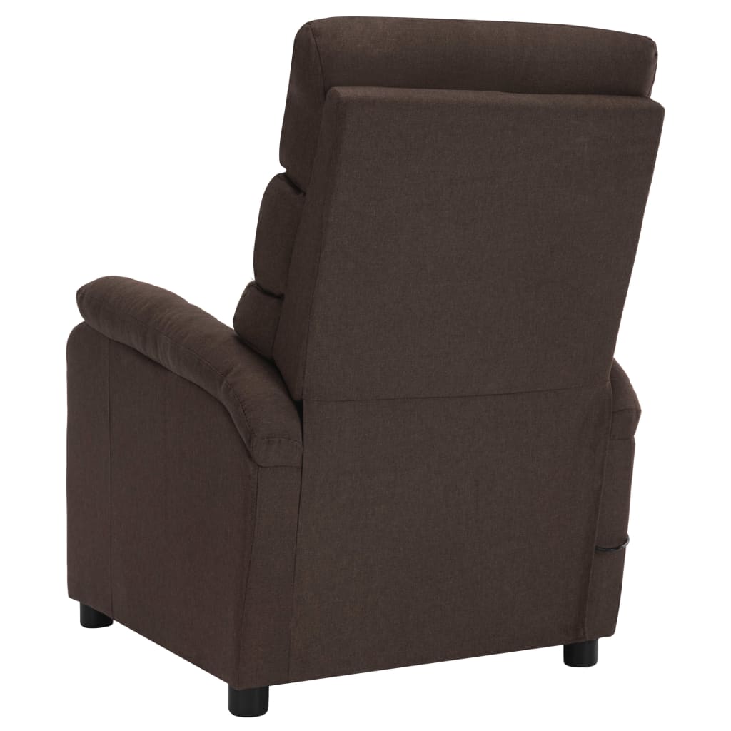 vidaXL Massage Chair Electric Massaging Recliner Chair for Elderly Fabric-1