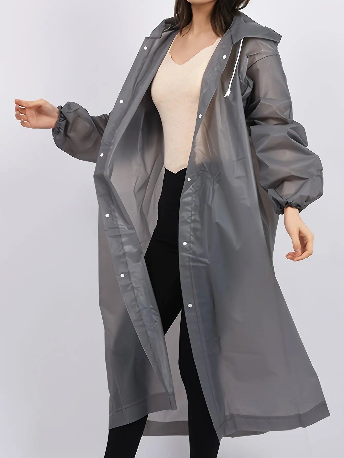 Adult Rain Jacket, Windproof And EVA Full Body All In One Raincoat, Outdoor Cycling, Portable Raincoat Best Products Online
