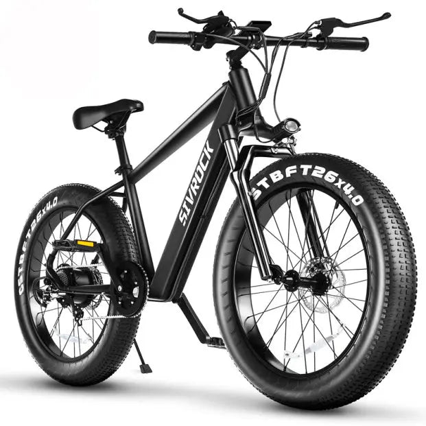 Professional Electric Bike For Adults, 26 X 4.0 Inches Fat Tire Electric Mountain Bicycle, 1000W Motor 48V 15Ah Ebike For Trail Riding, Excursion And Commute, UL And GCC Certified Wholesale Best Products Online