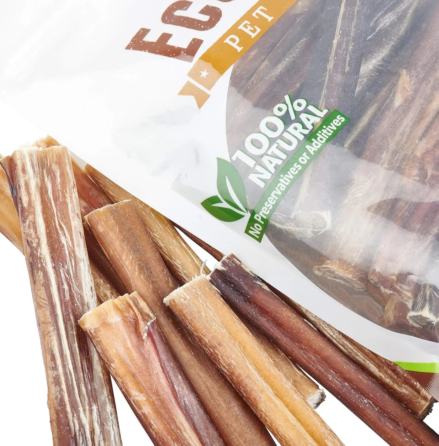 Brazilian Grass-Fed Beef Bully Sticks DC-EcoKind Pet Treats