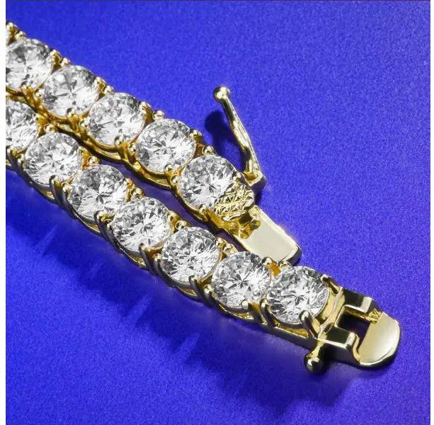 DAZE 3MM CZ Tennis Choker Chain | 961472 Lilac Quartz