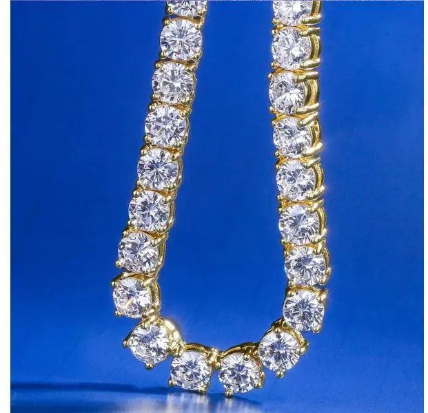 ROCK 4 MM One Row Tennis Chain | 960012 Lilac Quartz