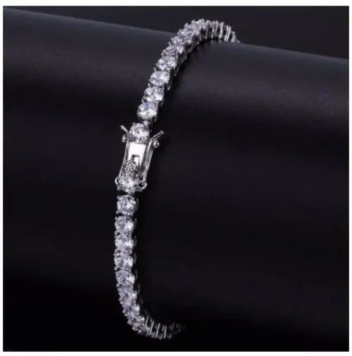 ROCK 4MM One Row Tennis Bracelet | 960541 Lilac Quartz