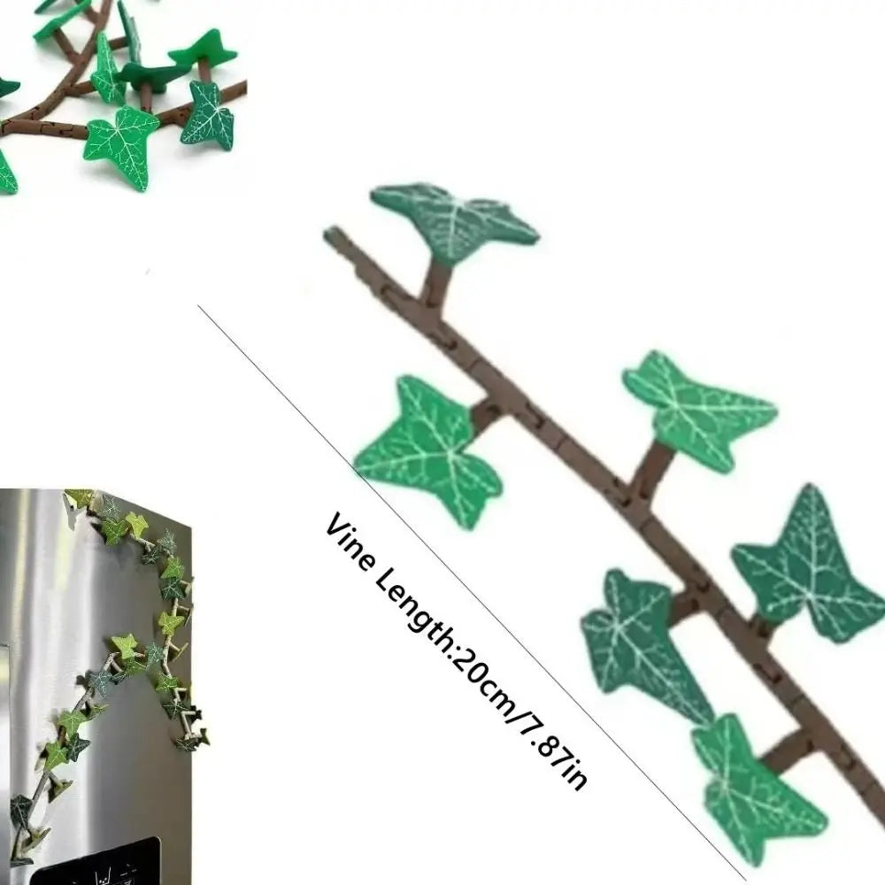 Funny Fridge Magnets English Ivy Fridge Magnet for Fake Ivy Grocery List for Fridge MagnetIvy 3D Printed Magnets Home Decor