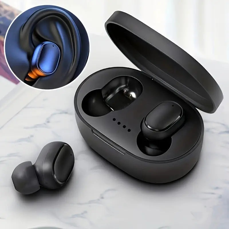 Giceck TWS Wireless Earbuds - Compact In-Ear Mini Headphones with Charging Case, Pink & Blue, Portable Design, Ideal for Sports & Gifts, USB-C, 150mAh Battery, Isolation Mode, Lightweight Plastic Design Best Products Online