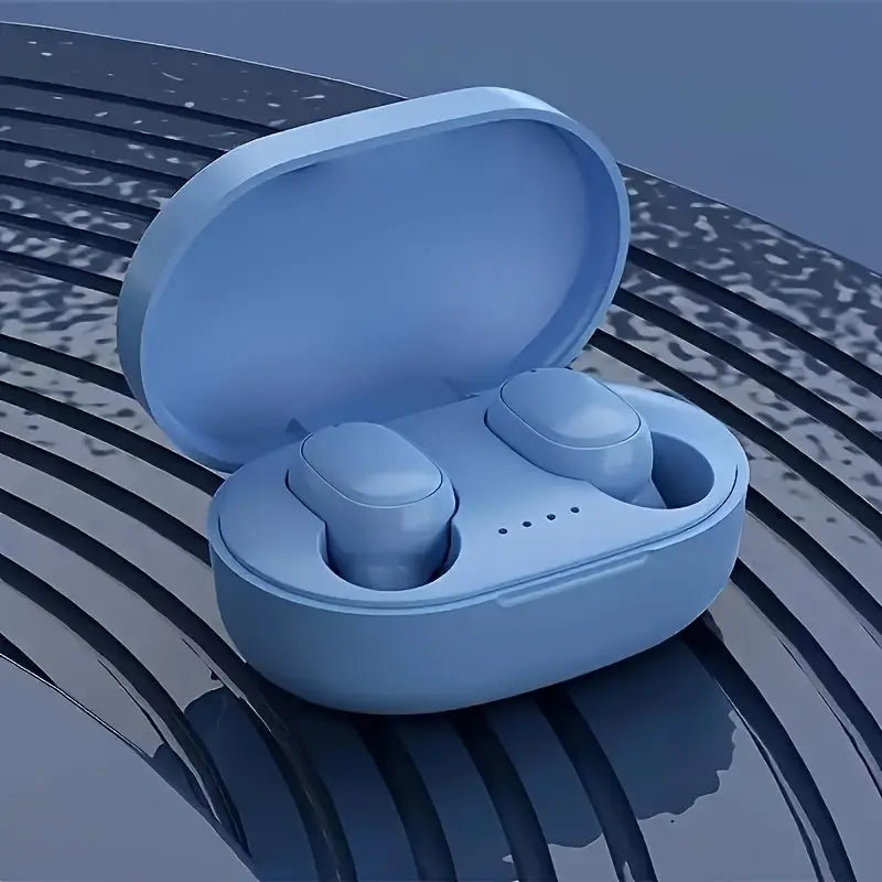 Giceck TWS Wireless Earbuds - Compact In-Ear Mini Headphones with Charging Case, Pink & Blue, Portable Design, Ideal for Sports & Gifts, USB-C, 150mAh Battery, Isolation Mode, Lightweight Plastic Design Best Products Online