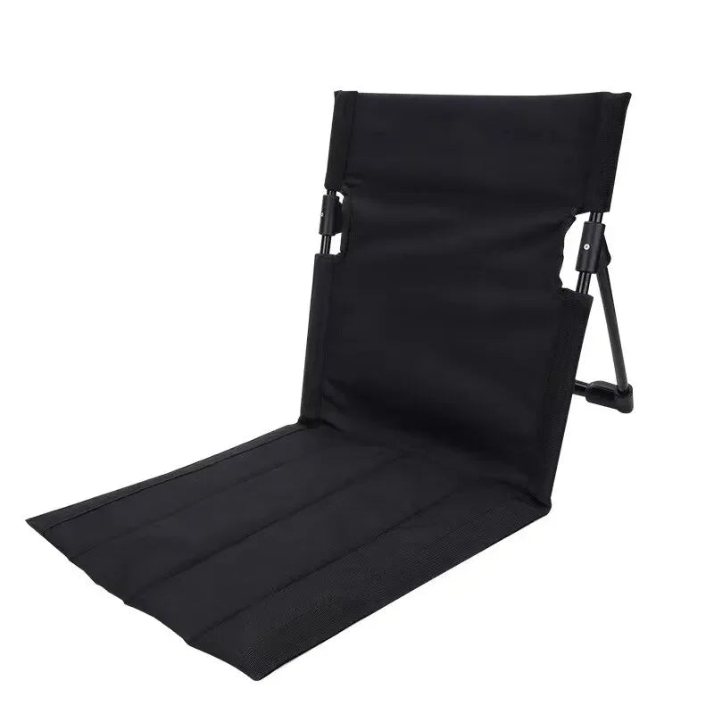 Outdoor Camping Lightweight Comfortable Folding Chair Park Leisure Beach Chair Portable Single Lazy Chair Back Chair