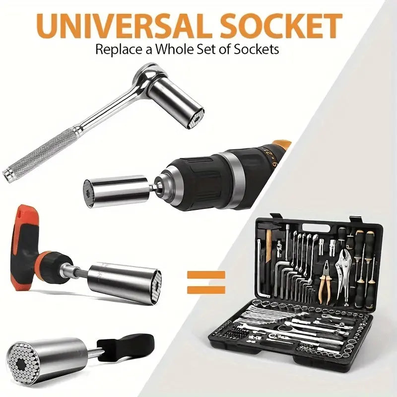 Universal Torque Wrench 7-19mm Hexagonal Multi-functional Universal Socket Best Products Online