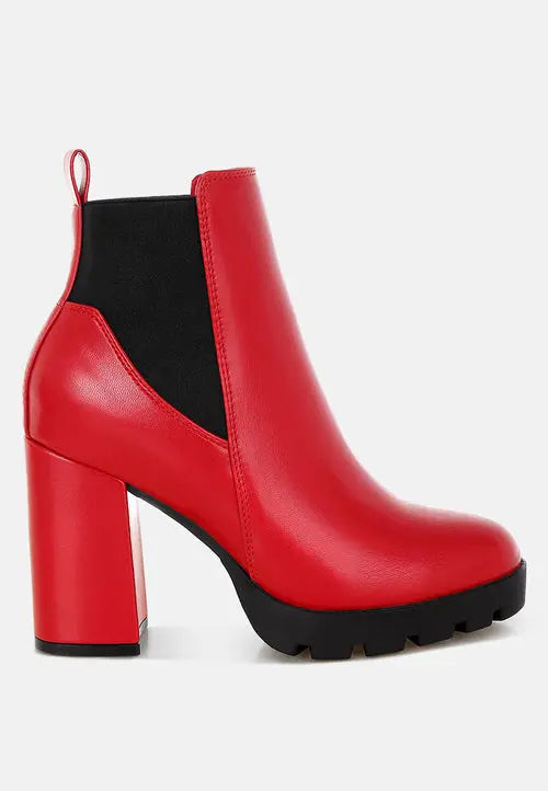 Bolt Chelsea Boot Ruby Smudge