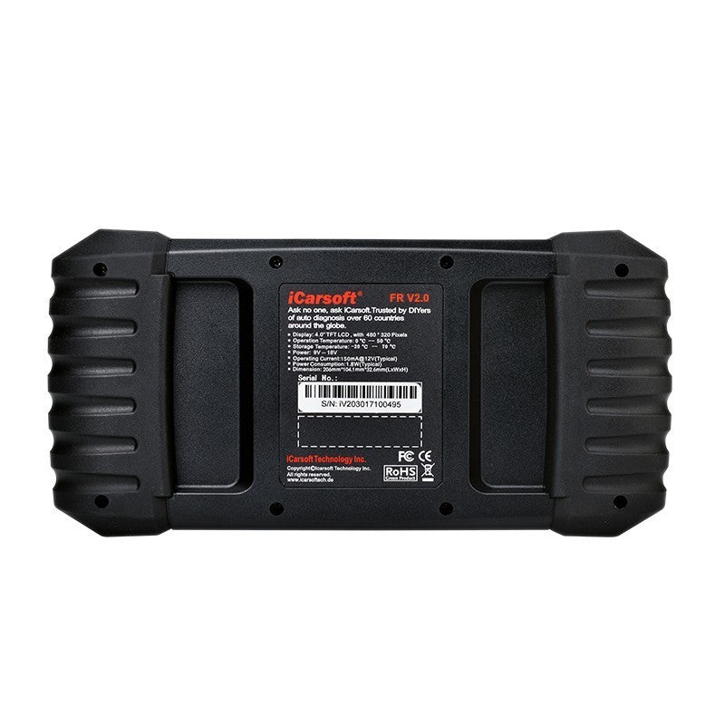 iCarsoft FR-V20 gyári szintű Citroen Peugeot Renault Dacia diagnosztikai OBD 1 OBD 2 műszer szerviz funkciókkal-5