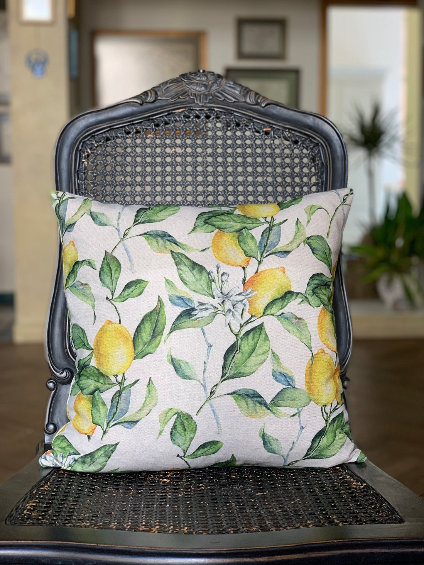 Pillowcase 45x45cm, 90% cotton, 10% linen | Lemon Linen