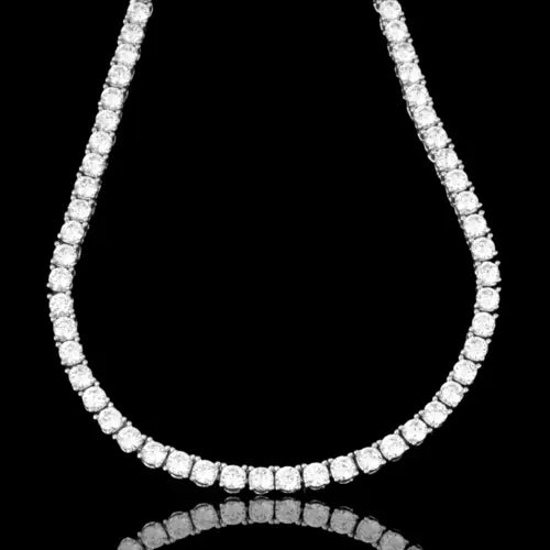 DAZE 3MM CZ Tennis Choker Chain | 961471 Lilac Quartz
