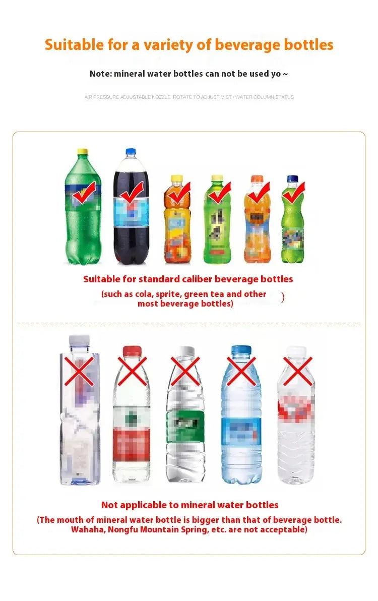 Watering Irrigation High Sprayer Water Pressure Flower Garden Gun Sprayer Head Juice Bottles Interface Plastic Trolley Spray Best Products Online