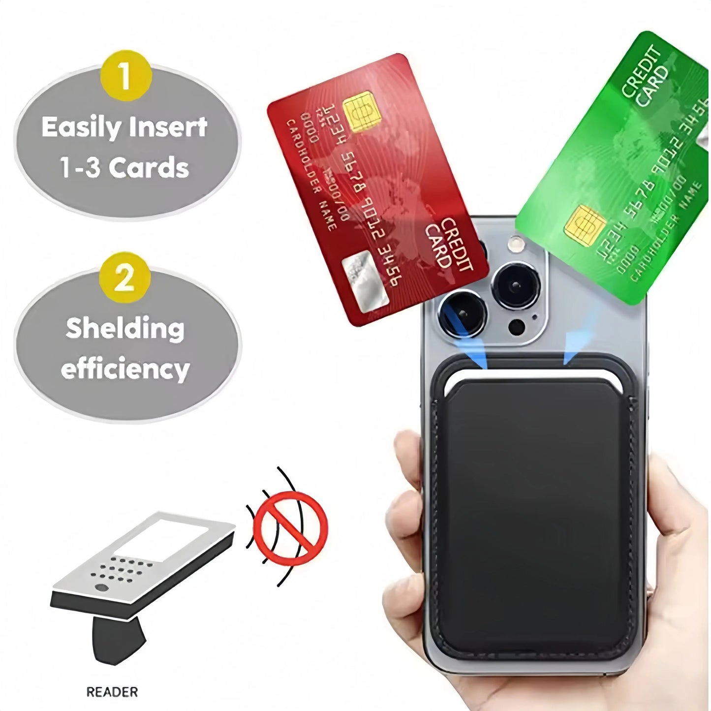 Leather Wallet Case Holder For iPhone 16 Pro Max Magsafe Magnetic Wallet Leather Compatible For iPhone 15 14 13 12 Accessories Best Products Online