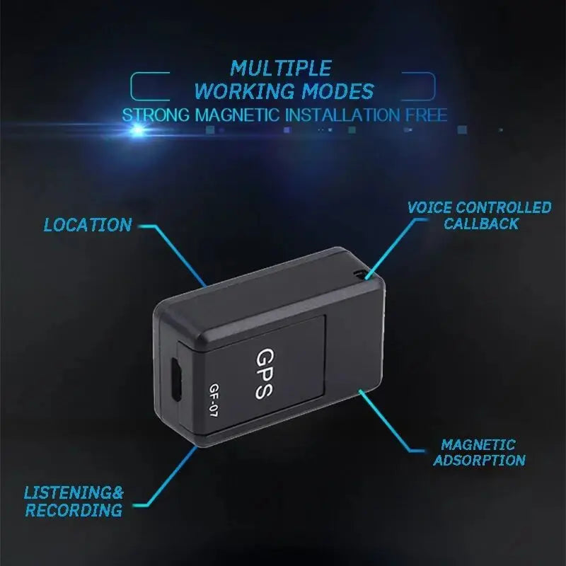 Gps Positioner Gf07 Mini Tracking Positioner Real-Time Tracking Remote Vehicle Positioning Mobile Recording Anti-Loss Best Products Online
