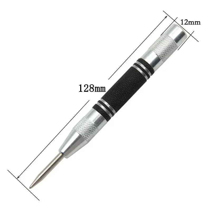 2pc Spring Type Automatic Center Punch Locator Glass Striker Window Breaker Punch Centering Punch Punch Tool Best Products Online