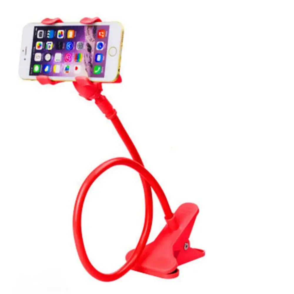 Lazy Bedside DesktopMobile Phone Clamp Bracket Flexible Long Arm Gooseneck Lazy Person Bracket With Handle Overhead Live Bracket Best Products Online