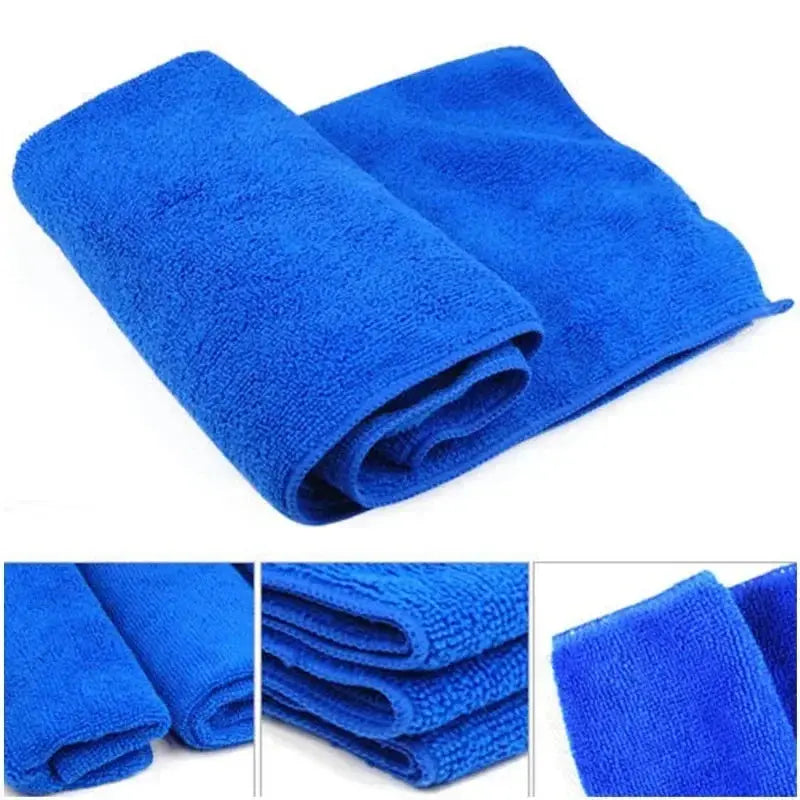 1-20Pcs Microfiber Towels Car Wash Drying Cloth Towel Household Cleaning Cloths Auto Detailing Polishing Cloth Home Clean Tools Best Products Online