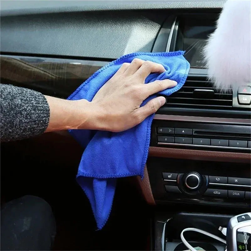 1-20Pcs Microfiber Towels Car Wash Drying Cloth Towel Household Cleaning Cloths Auto Detailing Polishing Cloth Home Clean Tools Best Products Online
