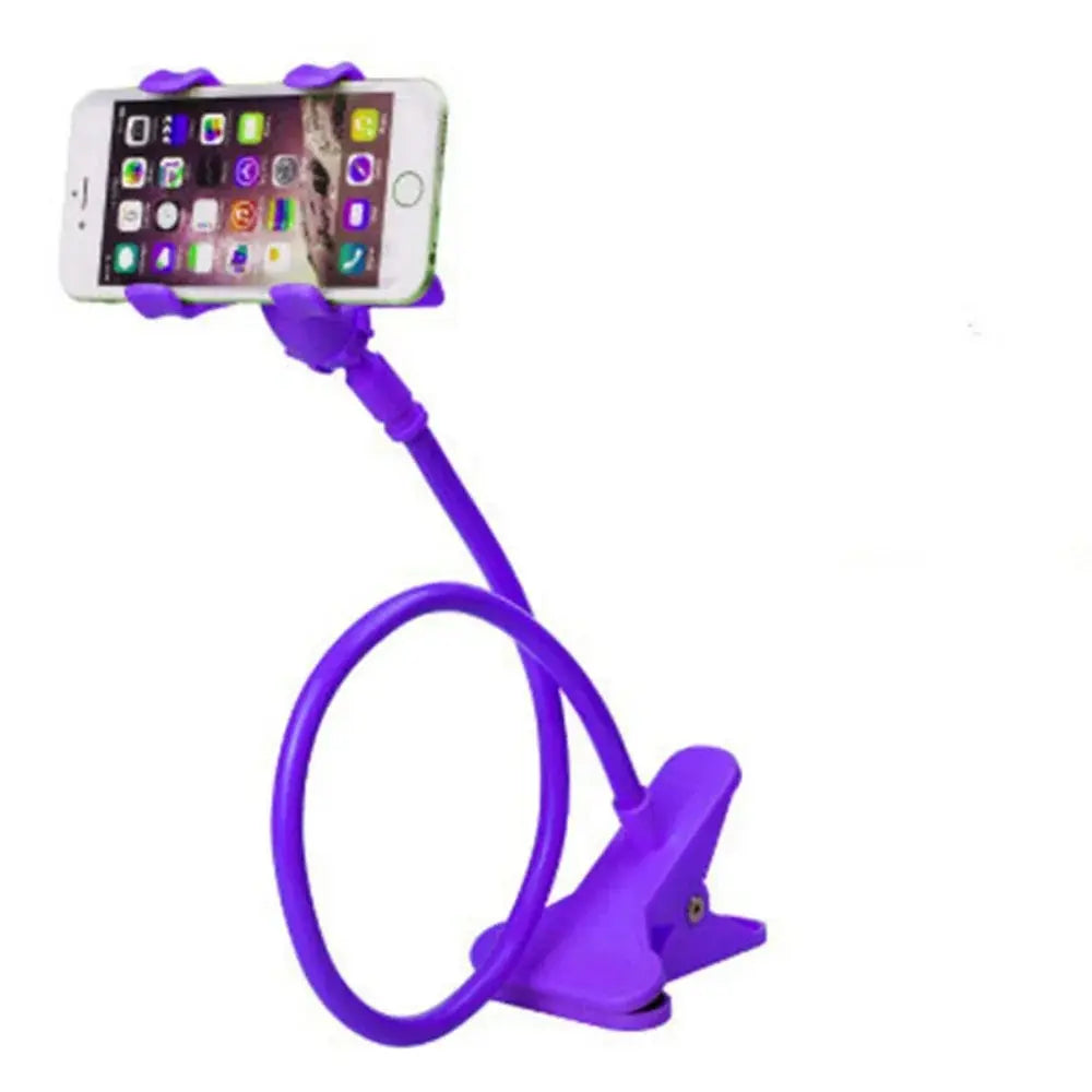 Lazy Bedside DesktopMobile Phone Clamp Bracket Flexible Long Arm Gooseneck Lazy Person Bracket With Handle Overhead Live Bracket Best Products Online