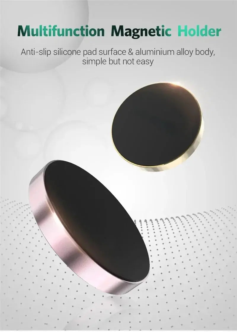 Magnetic Phone Car Holder Stand Universal Magnetic Mount Bracket Stick on Car Dashboard Wall for iPhone Samsung Xiaomi Huawei Best Products Online
