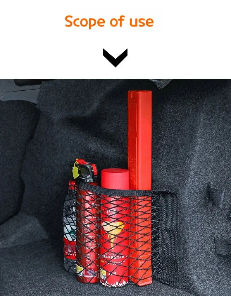 Luggage Storages Car Trunk Storage Bag Double Stretch Velcro Car Storage Net Bag Mesh Storages Net Bag Car Net Best Products Online