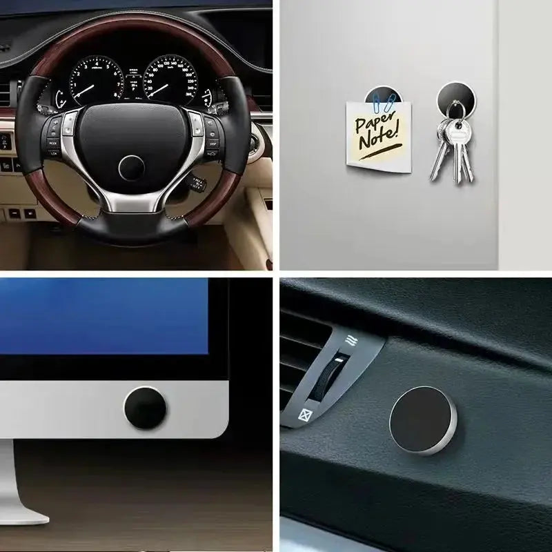 Magnetic Phone Car Holder Stand Universal Magnetic Mount Bracket Stick on Car Dashboard Wall for iPhone Samsung Xiaomi Huawei Best Products Online