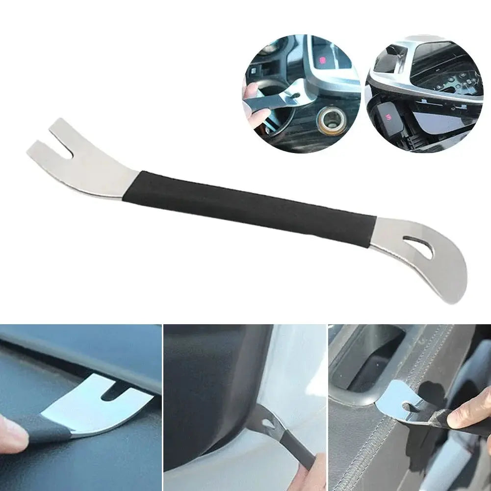 Car Audio Disassembly Tool Stainless Steel PryClip Rocker Crowbar Bar Door Panel Disassembly Pry Panel Interior Best Products Online