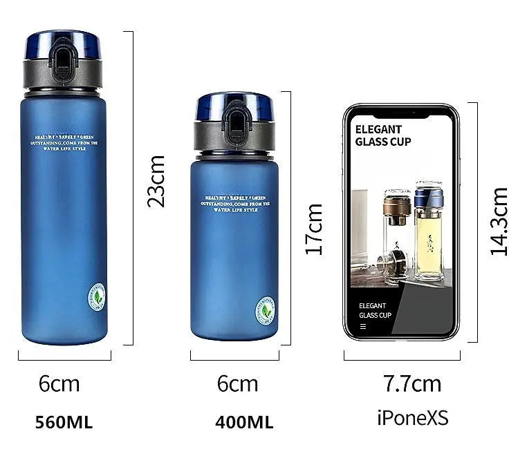 Brand BPA Free Leak Proof Sports Water Bottle High Quality Tour Hiking Portable My Favorite Drink Bottles 400ml 560ml Best Products Online