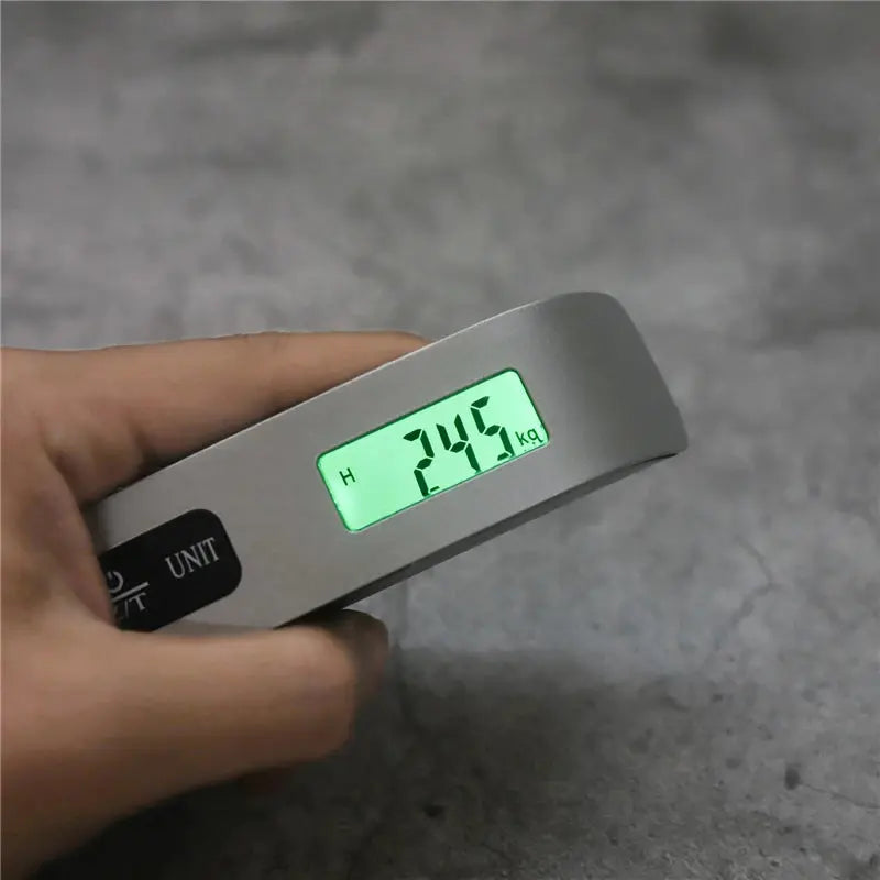 Portable Scale Digital LCD Display 110lb/50kg Electronic Luggage Hanging Suitcase Travel Weighs Baggage Bag Weight Balance Tools Best Products Online